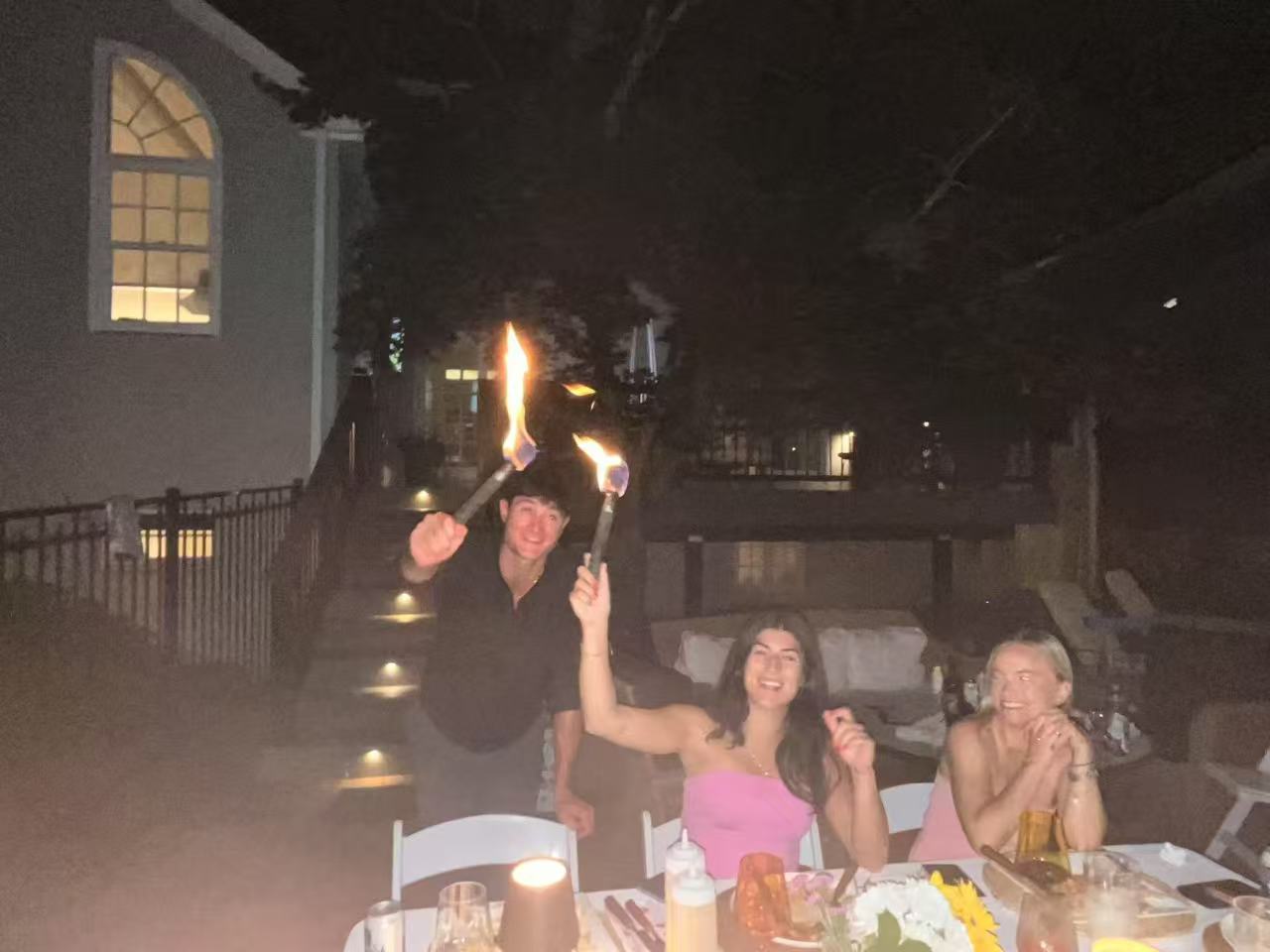 Birthday celebration with private hibachi chef at home in Staten Island